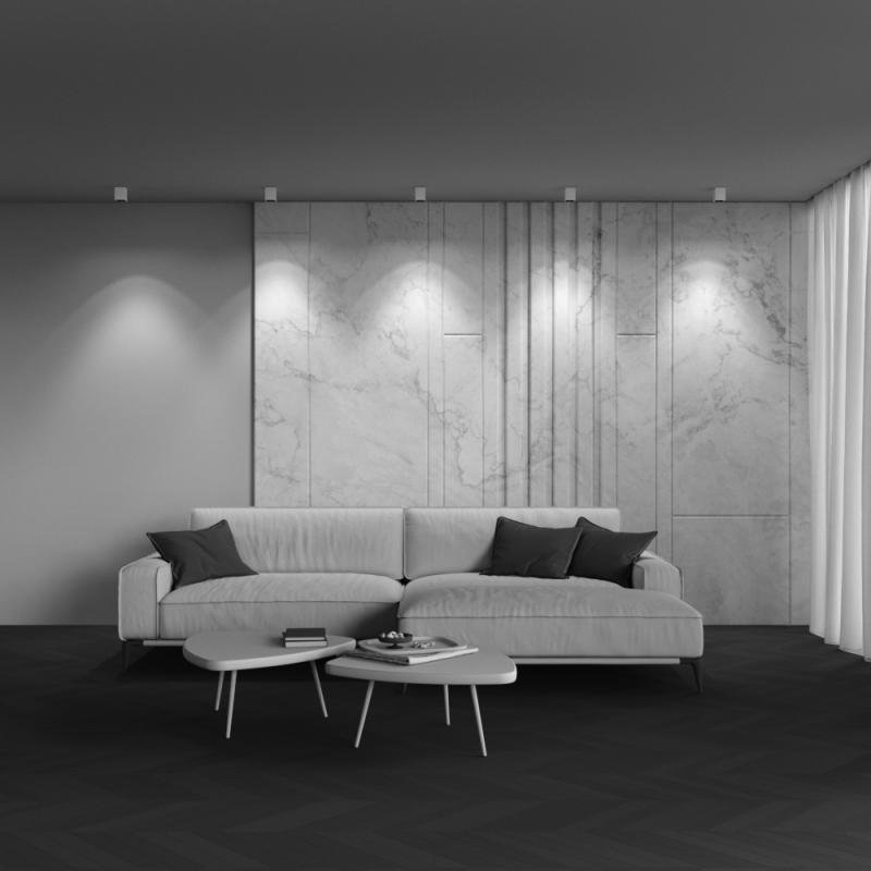 Потолочный светильник Maytoni Technical Alfa LED C065CL-8W2.7K-SQ-WB