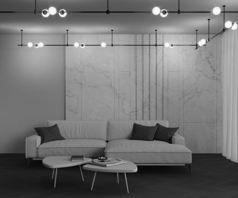 Трековый магнитный светильник Maytoni Technical Luna TR229-1-5W3K-B