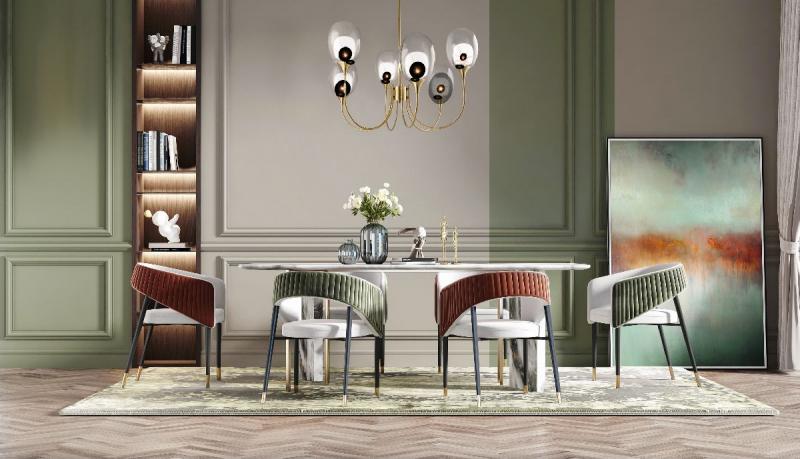 Люстра на штанге Maytoni Aura MOD016PL-06BS