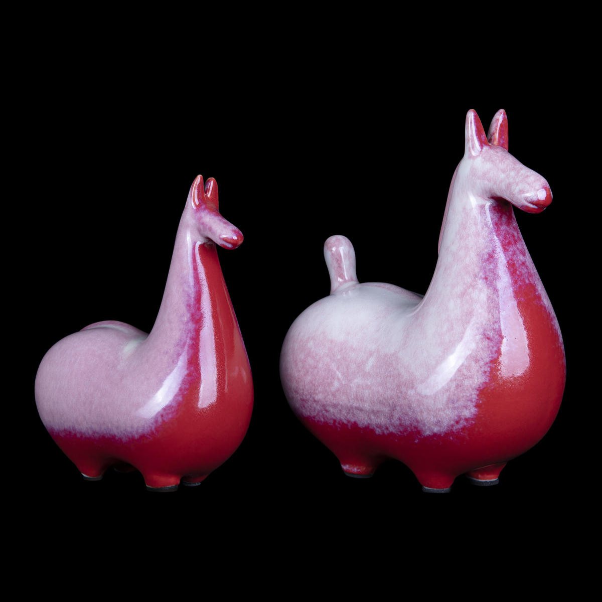 Статуэтка (2 шт.) Loft IT Horse 10283 Red (2 pcs)