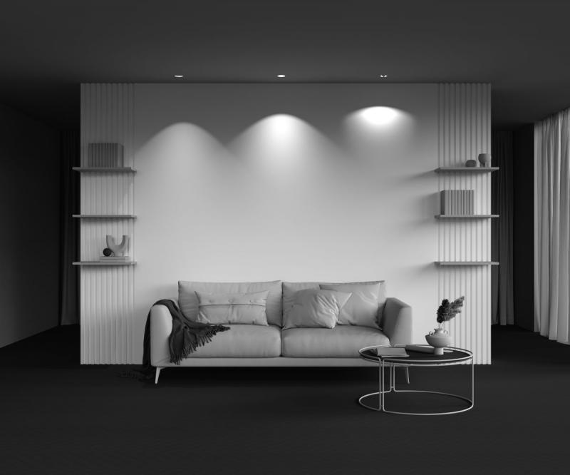 Встраиваемый светильник Maytoni Technical Focus LED mini DL127-8W3K-TRS-W