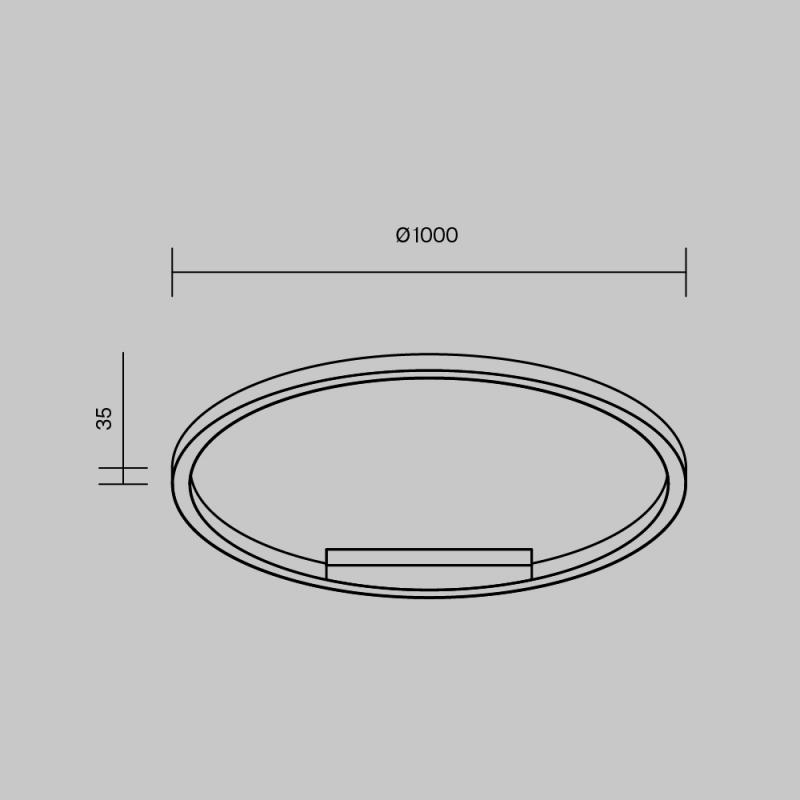 Потолочная люстра Maytoni Rim MOD058CL-L65BSK