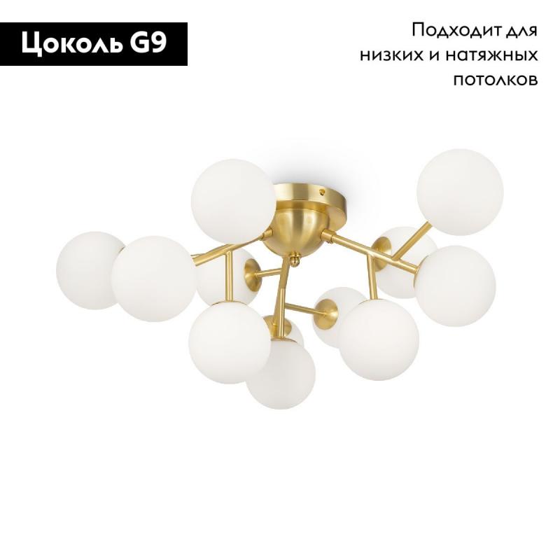 Потолочная люстра Maytoni Dallas MOD545CL-12BS